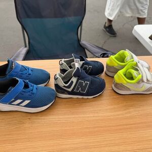 Toddler Sneaker Bundle - Adidas, New Balance 574, Nike (US 6C) & 5.5